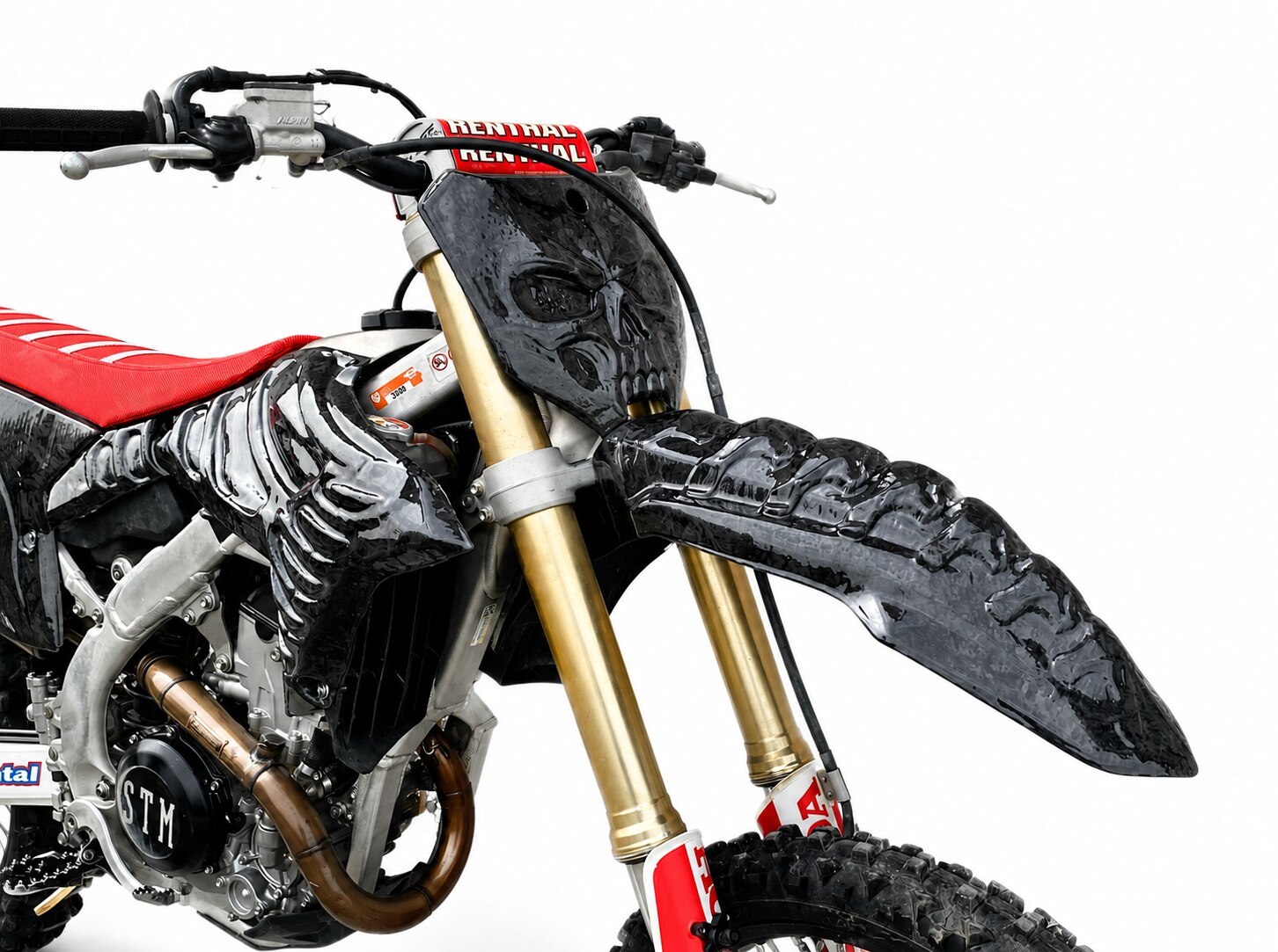 CRF Skeleton Full Carbon — skull detail